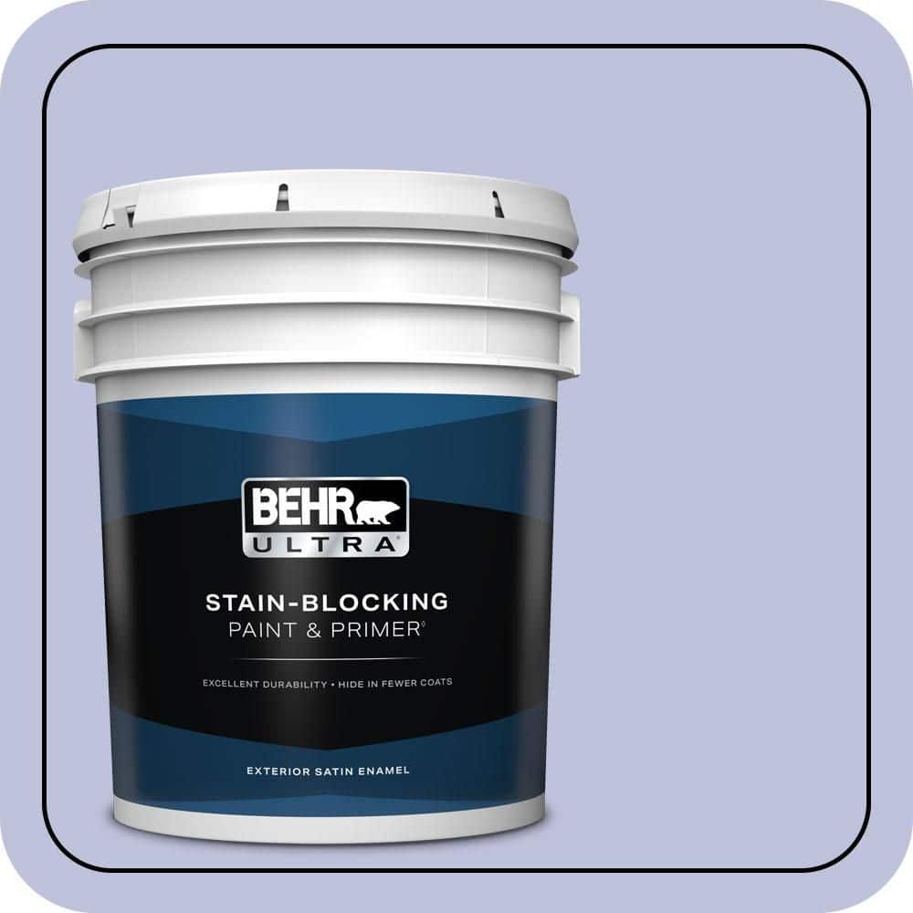 5 gal. #610A-3 Lavender Sachet Satin Enamel Exterior Paint & Primer price history on PriceWatchPro