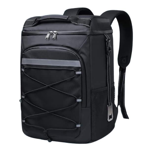 34 qt. 36-Can Insulated Backpack Cooler Leakproof Waterproof Soft-Sided Large Capacity for Camping Hiking Picnic Travel
