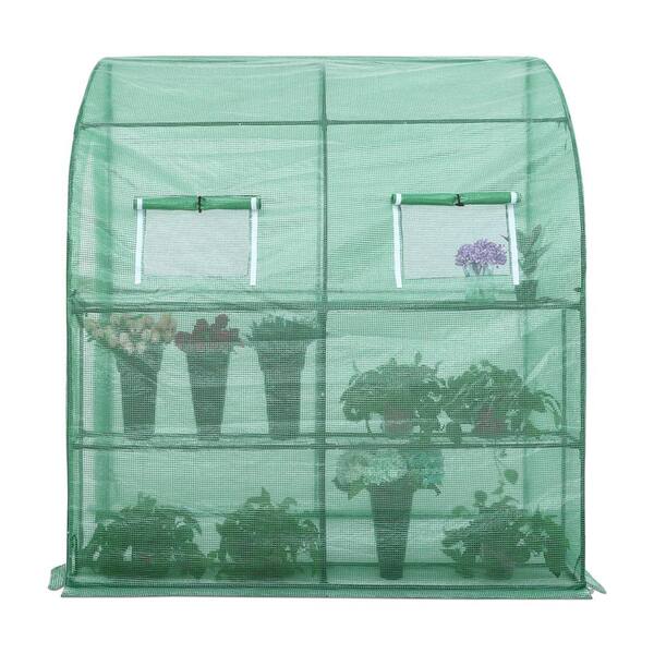 ABCCANOPY 39 in. W x 80 in. D x 85 in. H Portable Gardening Greenhouse