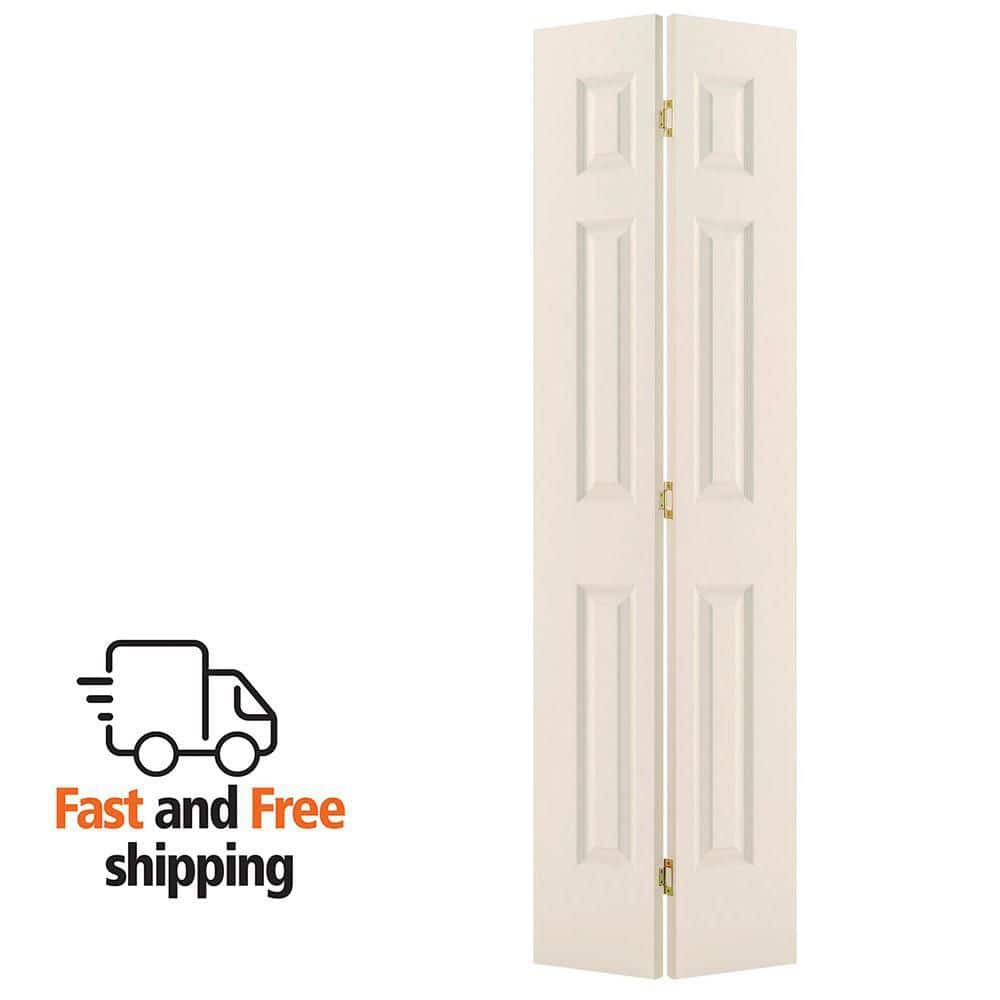 JELD-WEN 30 in. x 80 in. 6 Panel Colonist Hollow Core Primed