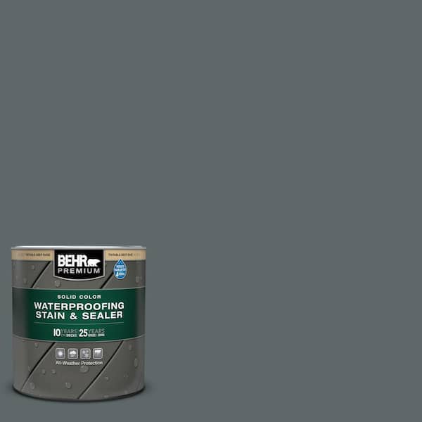 BEHR PREMIUM 1 qt. #PPU25-20 Le Luxe Solid Color Waterproofing Exterior Wood Stain and Sealer