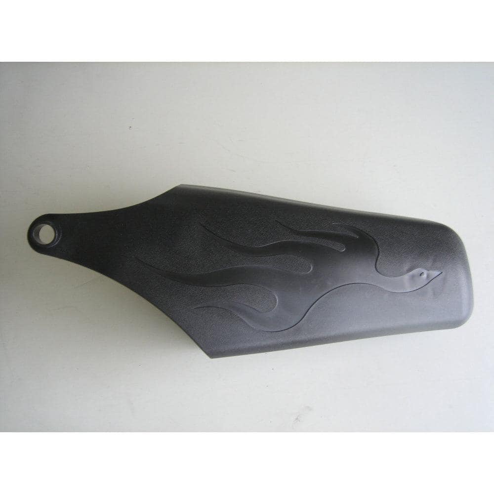 Right Door Mount Large Vehicle Towing Mirror in Brushed Finish