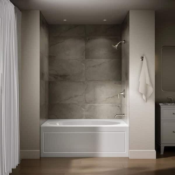 KOHLER Windward 60 in. x 42 in. Soaking Bathtub with Right-Hand