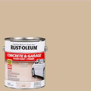 1 gal. Sand Satin 1-Part Epoxy Concrete Floor Interior/Exterior Paint