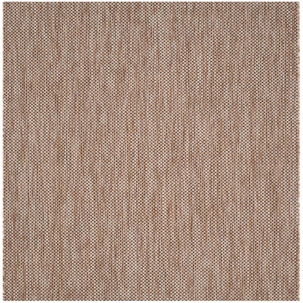 Black/color Rug Square SAFAVIEH Courtyard Natural/Black 10 ft. x 10 ft. Solid Color Distressed ...