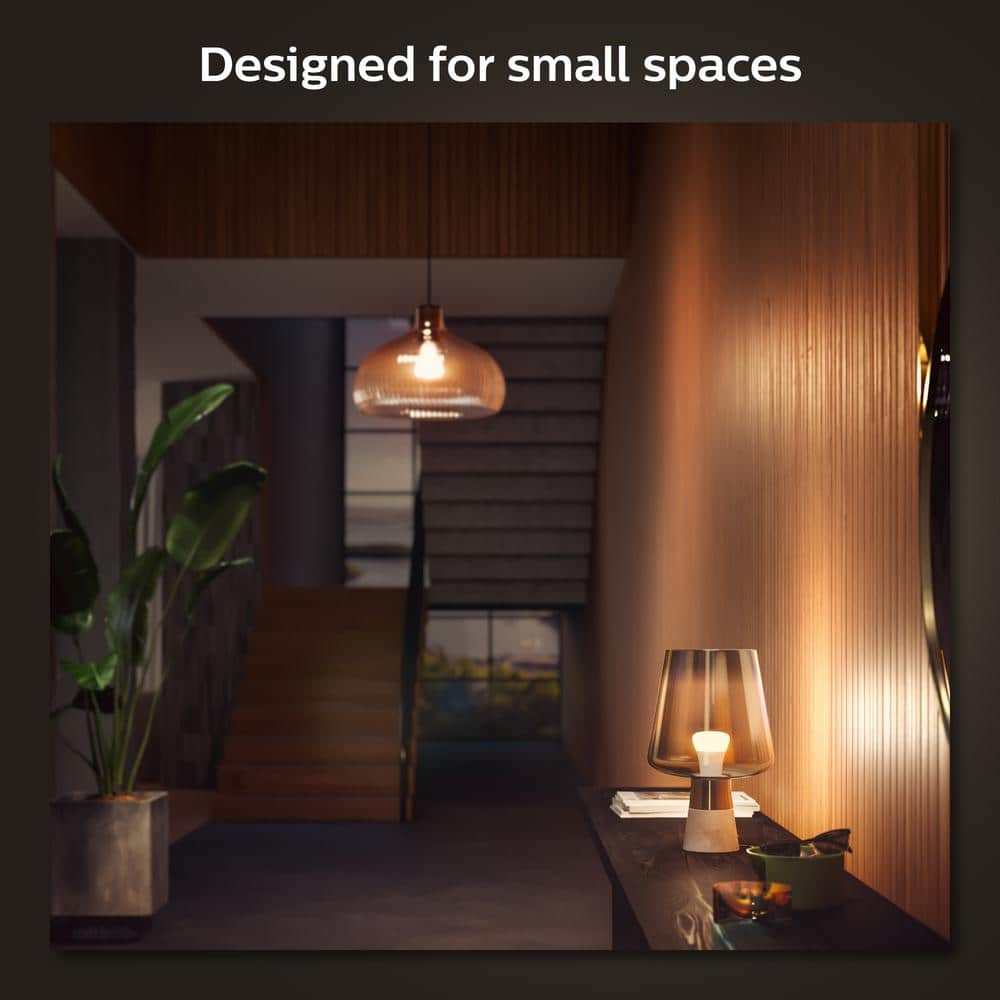 Philips Hue White A19 Dimmable LED Smart Bulbs 2-Pack