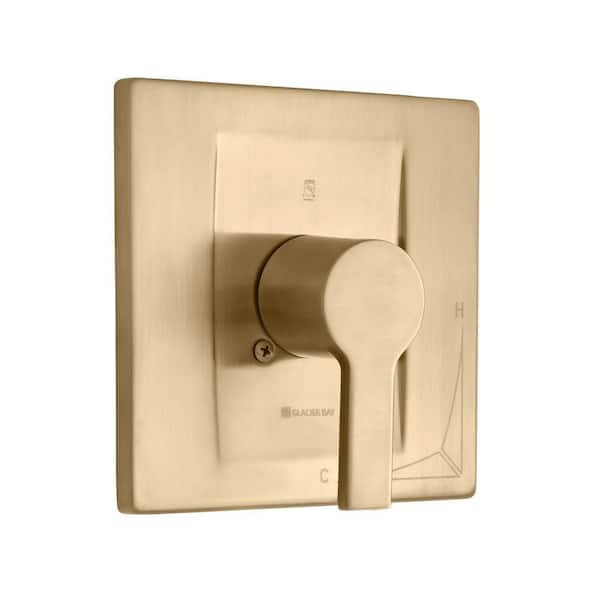 Modern Single-Handle 1-Spray Tub and Shower Faucet in Matte Gold (Valve Included) Modern Single-Handle 1-Spray Tub and Shower Faucet in Matte Gold (Valve Included)