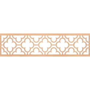 Chicago Fretwork 0.25 in. D x 47 in. W x 12 in. L Hickory Wood Panel Moulding