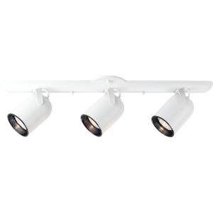 Kit Éclairage Rail LED 2m + 5 Spots GU10 - Dimmable Blanc - Rail Monophasé - Spot De Voie