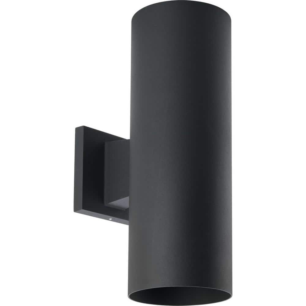 Coastal 5 in. Black Outdoor Wall Cylinder Light Round Cast Aluminum Modern Cylinder price history on PriceWatchPro
