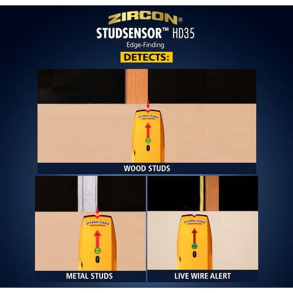 Zircon StudSensor HD35 Stud Finder 65944 - The Home Depot