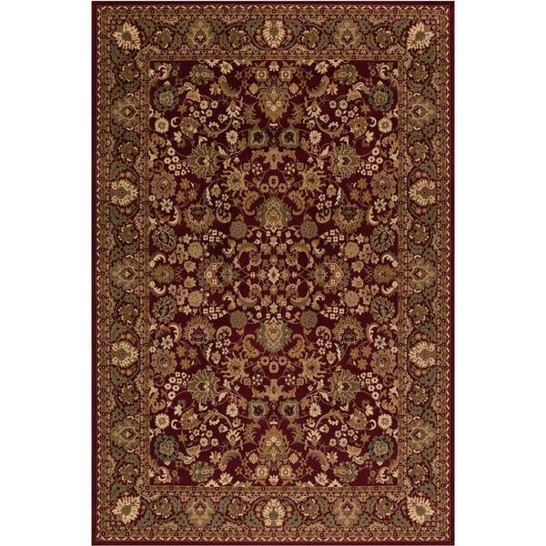 Concord Global Trading Persian Classics Mahal Red 4 ft. x 6 ft. Area Rug