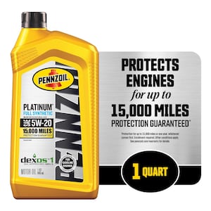 Platinum SAE 5W-20 Full Synthetic Motor Oil 1 Qt.