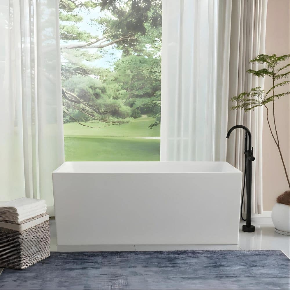 Vanity Art Vannes 47 in. x 29 in. Acrylic Freestanding Soaking