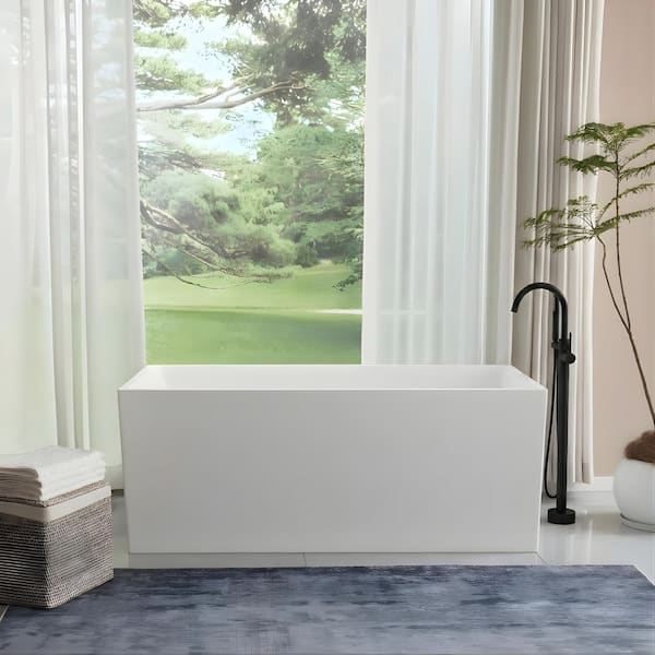 Vanity Art Vannes 47 in. x 29 in. Acrylic Freestanding Soaking