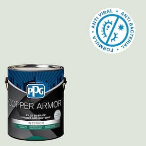1 gal. PPG1130-2 Mint Wafer Semi-Gloss Antiviral and Antibacterial Interior Paint with Primer