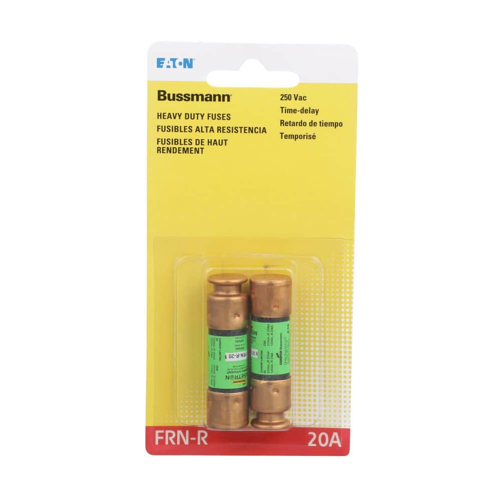 FRN Series 20 Amp Brass Time-Delay Cartridge Fuses (2-Pack) price history on PriceWatchPro
