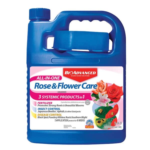 BIOADVANCED 1/2 Gal. Concentrate All-in-1 Rose and Flower Care