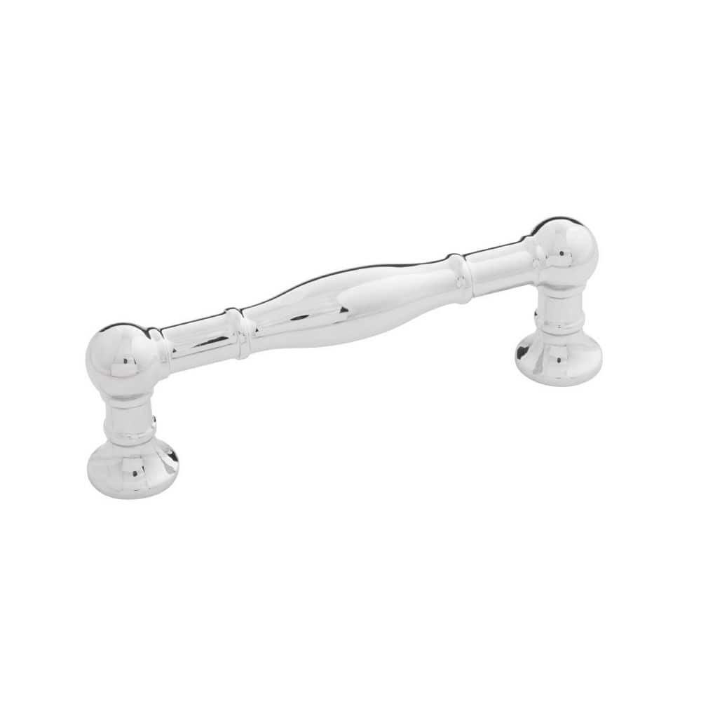 Fuller Collection Pull 3-3/4 in. (96mm) Center to Center Polished Chrome Bar Cabinet Pull price history on PriceWatchPro