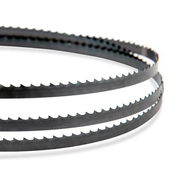 ‎POWERTEC 72 in. x 1/4 in. x 6 TPI High Carbon Steel Band Saw Blades for Wen 3962 and Delta 28-140 10 in. Band Saw (2-Pack)