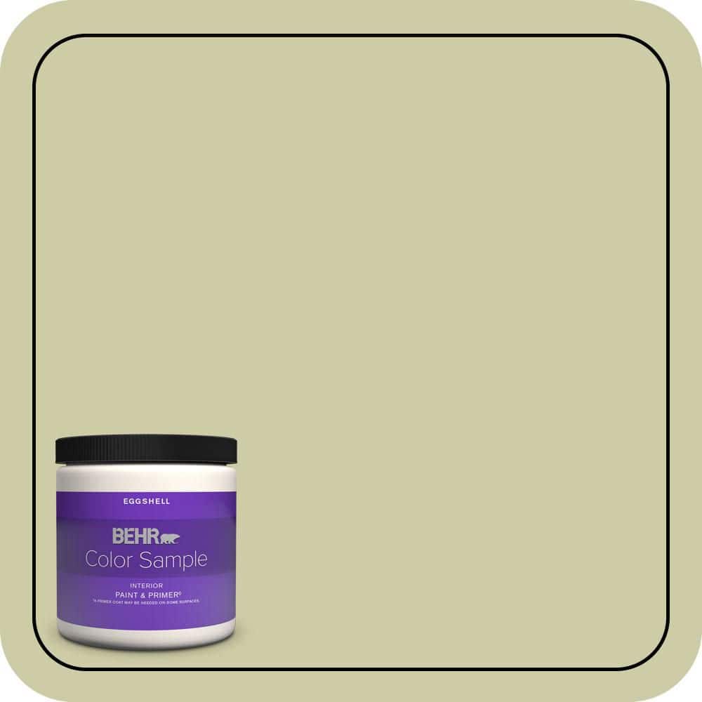 8 oz. #ICC-58 Crisp Celery Eggshell Enamel Interior Paint & Primer Color Sample price history on PriceWatchPro
