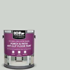 1 gal. #PPU26-11 Platinum Textured Low-Lustre Enamel Interior/Exterior Porch and Patio Anti-Slip Floor Paint