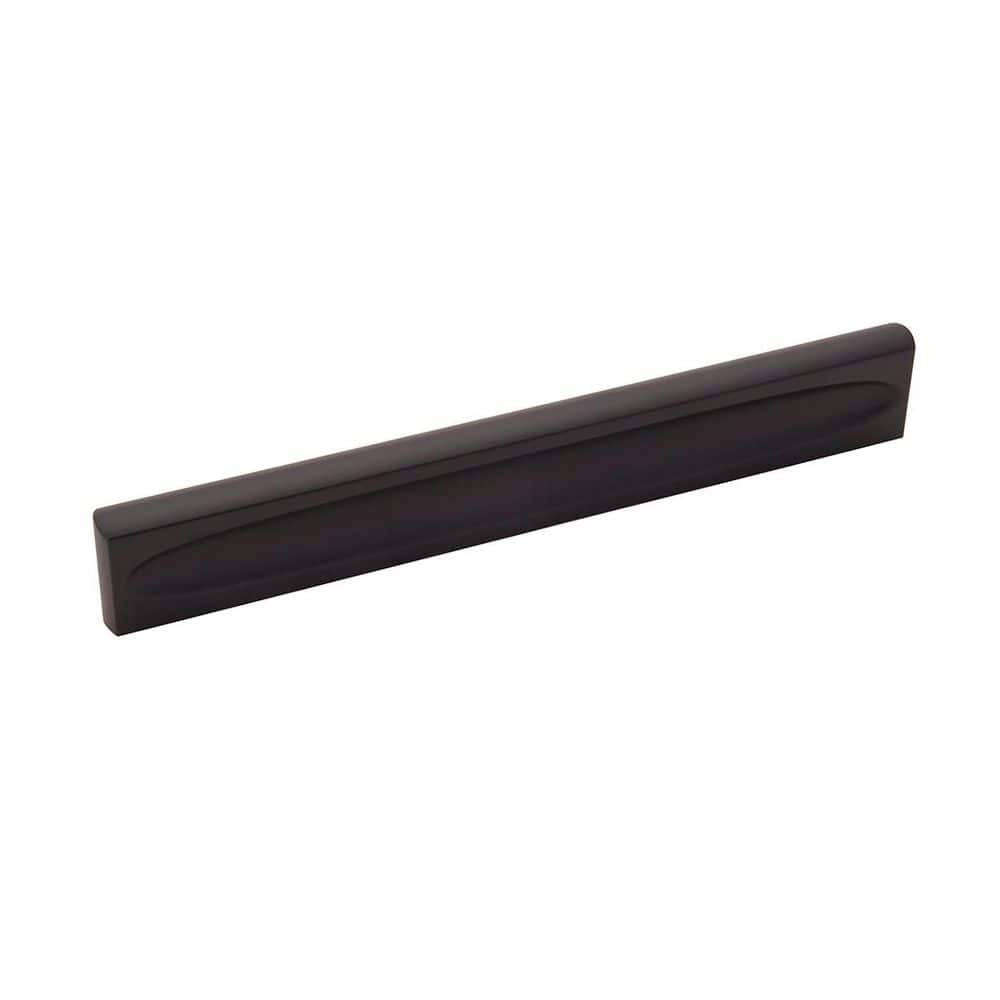 Ingot Collection Pull 6-5/16 in. (160 mm) Center to Center Matte Black Rectangle Bar Cabinet Pull price history on PriceWatchPro