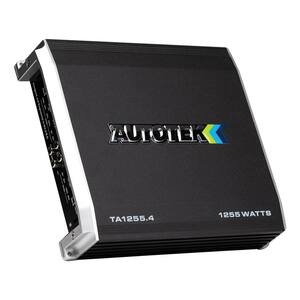 TA Series 1,200-Watt-Maximum 4-Channel Class AB Amp