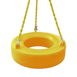 Yellow 360° Turbo Tire Swing