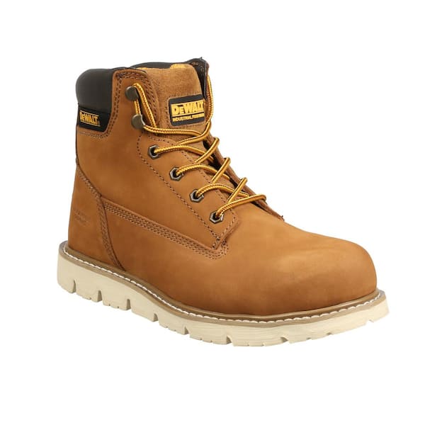 DEWALT Men's Flex 6'' Work Boots - Steel Toe - Sundance Size 14(M)