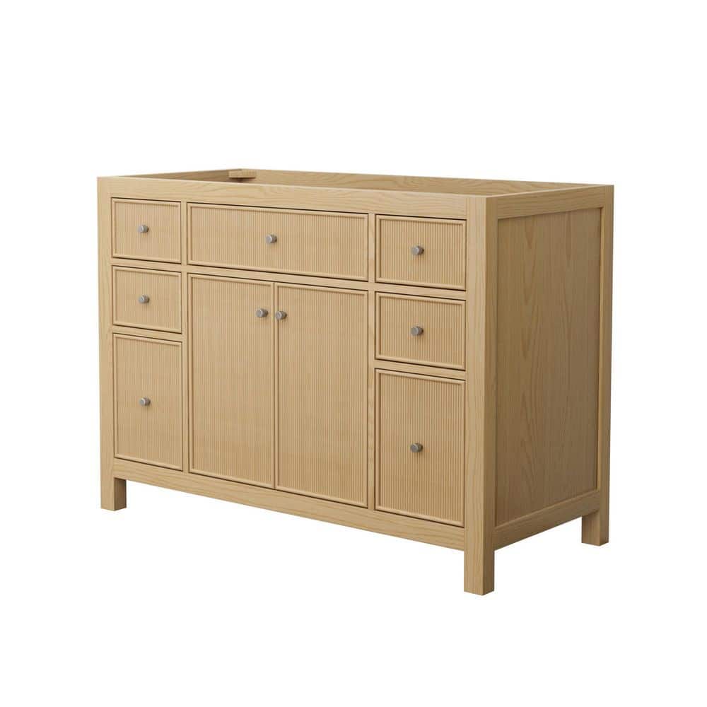 Pendry 47.25 in. Bath Vanity Cabinet without Top in Tanned Oak Assembled price history on PriceWatchPro