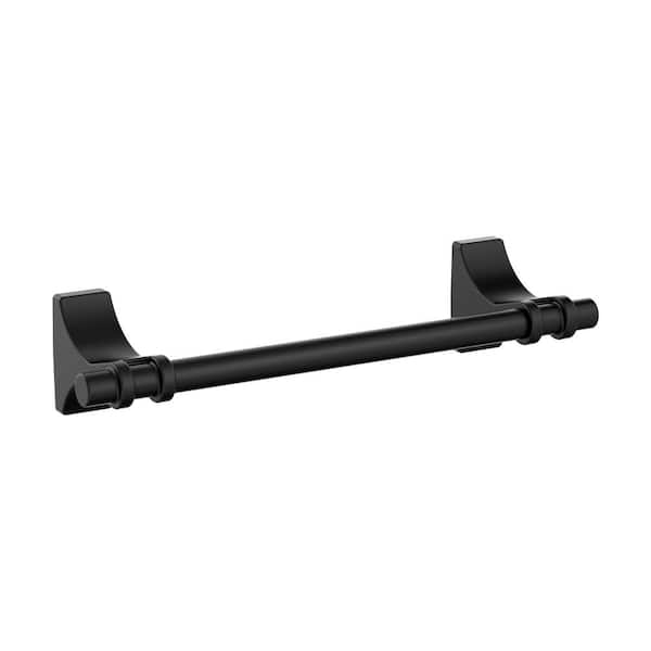 Davenport 9 in. Wall Mounted Towel Bar in Matte Black