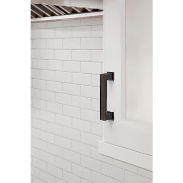 10-Pack Bridgeport 3 in.  76mm  Traditional Oil Rubbed Bronze Bar Cabinet Pulls