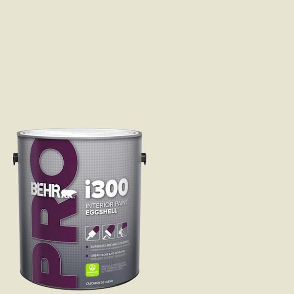 BEHR PRO 1 gal. #73 Off White Eggshell Interior Paint