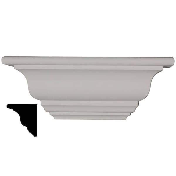 Ekena Millwork 4-1/2 in. x 12 in. x 4-1/2 in. Polyurethane Classic Shelf