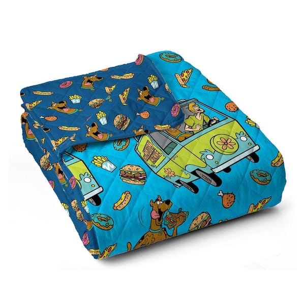 THE NORTHWEST GROUP Scooby Doo Super Snacky Quilted Throw Blanket