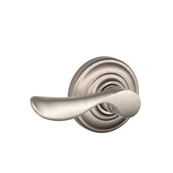 Schlage Champagne Satin Nickel Passage Hall/Closet Door Lever