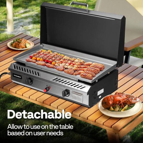テーブル・チェア・ハンモック SmartPeak 2 Burner Grill Table 120cm テーブル・チェア・ハンモック SmartPeak 2 Burner Grill Table