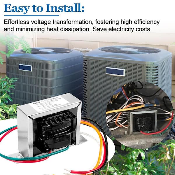Yichuhaoxi 24V 40VA Furnace Transformer HVAC Equipment Multi