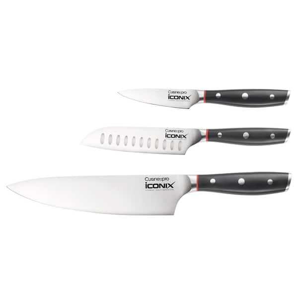 Cuisine::pro ICONIX 3-Piece Stainless Steel Starter Knife Set