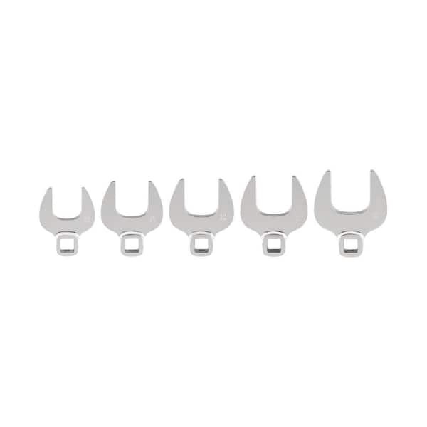 TEKTON 1/2 In. Drive Crowfoot Wrench Set, 5-Piece (27 Mm - 36 Mm ...