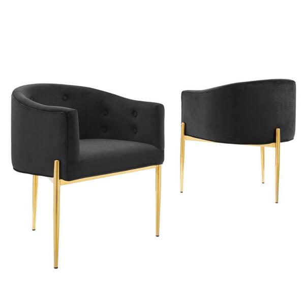 velvet accent chairs set of 2