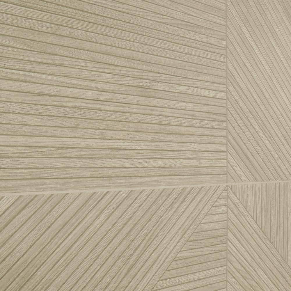 Large Matte Oak Porcelain Wood Look Wall Tile
