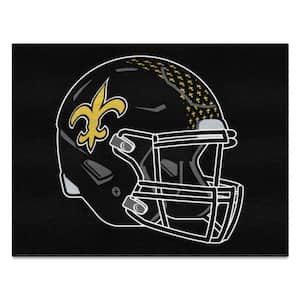 New Orleans Saints Black 3 ft. x 4 ft. All-Star Area Rug