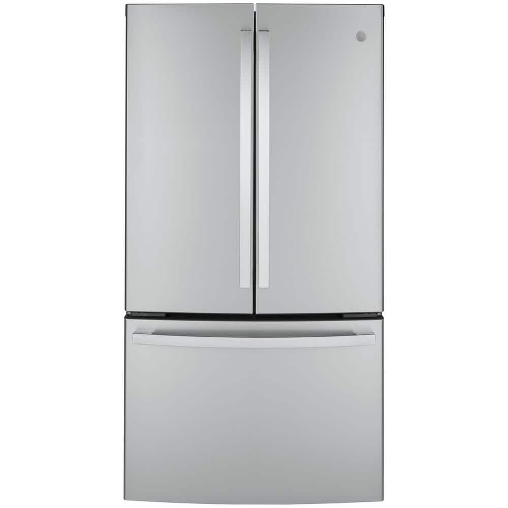 Café 23.1 Cu. Ft. French Door Counter-Depth Refrigerator, Customizable  Stainless Steel CWE23SP2MS1 - Best Buy