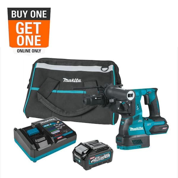 40V Max XGT Brushless Cordless 1-1/8 in. Rotary Hammer Kit, with Interchangeable Chuck AWS Capable (4.0Ah)