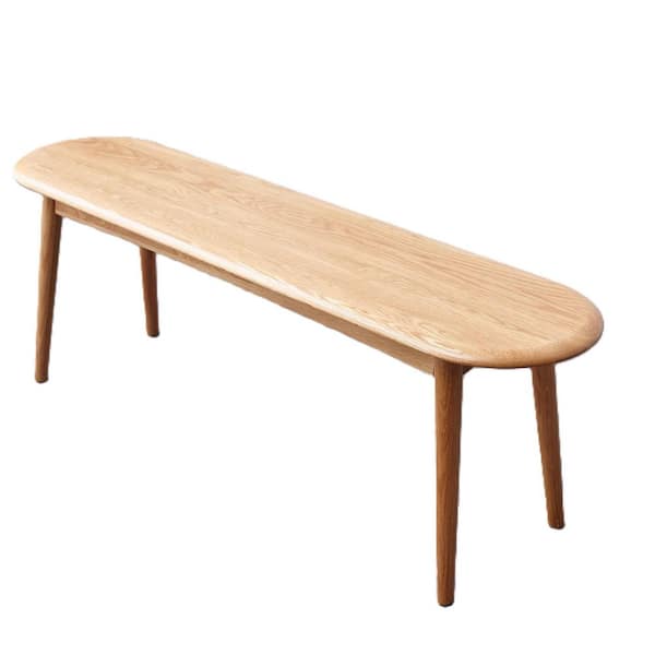 Natural Oak Wood for Dining Bench Table Bench