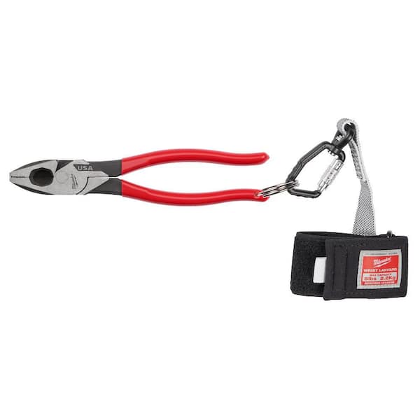 Milwaukee 9 in. Lineman & 8 in. Diagonal Dipped Grip Plier Set (2