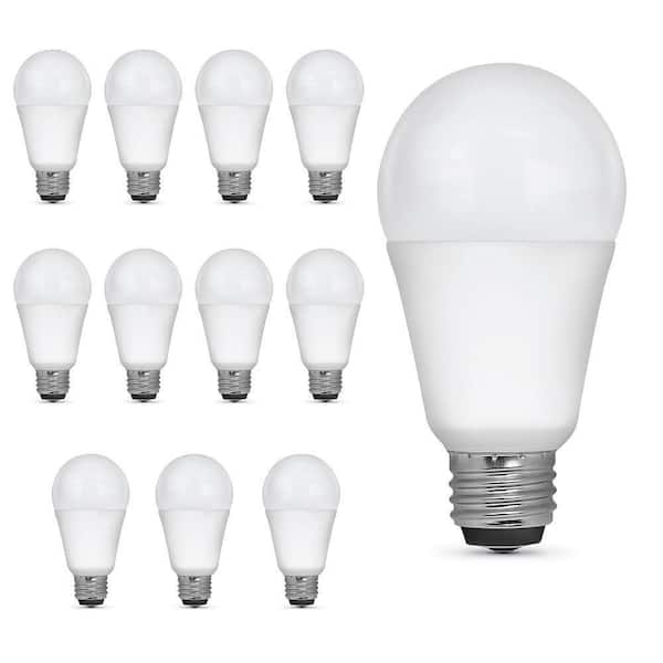 Feit Electric 50/100/150-Watt Equivalent A21 CEC Title 20 Compliant 90+ CRI 3-Way E26 Medium LED Light Bulb Soft White 2700K (12-Pack)