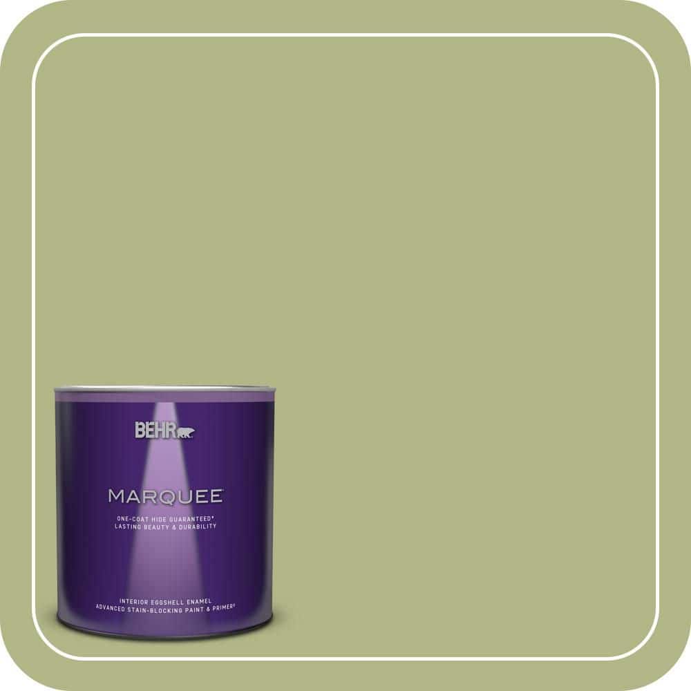 1 qt. #PPU10-07 Lima Green One-Coat Hide Eggshell Enamel Interior Paint & Primer price history on PriceWatchPro